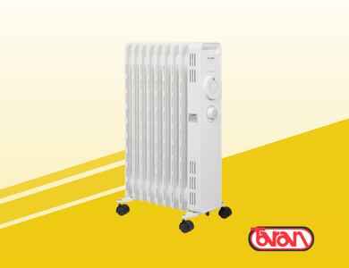 RADIADOR DE ACEITE BLANCO JAMES RA 2000 W G2