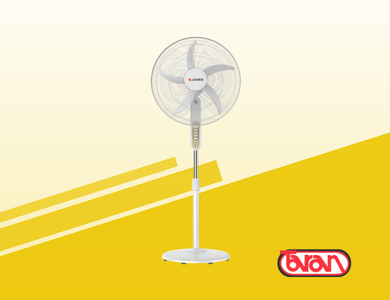 VENTILADOR DE PIE JAMES VP 20 M - Blanco