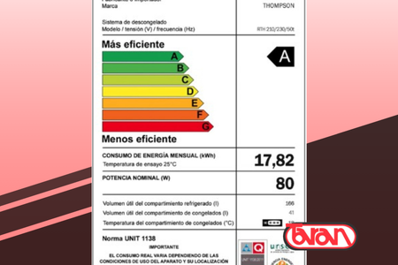 REFRIGERADORES CON FREEZER FRIO HUMEDO THOMPSON RTH 210 W G5 TK (BLANCO)