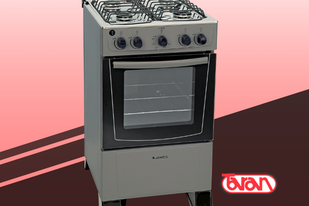 COCINA A GAS JAMES C 105 B TITANIUM