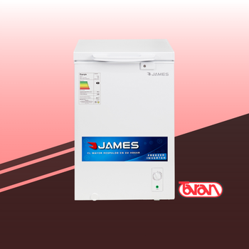FREEZERS HORIZONTAL INVERTER 99 LITROS JAMES FHJ 100M INV