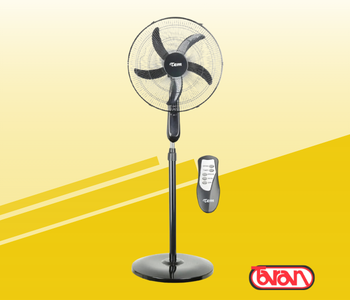 VENTILADOR DE PIE CON CONTROL REMOTO TEM T0NVTP55T1702